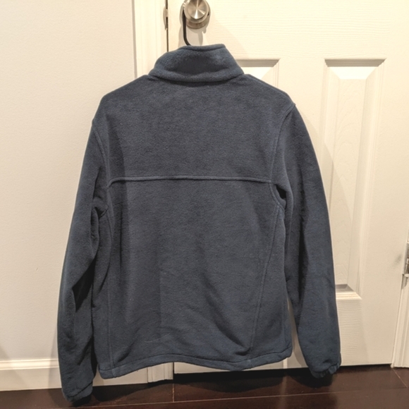 Columbia Men's Mountain Fleece Jacket Blue Size M Full Zipper - Picture 2 of 5